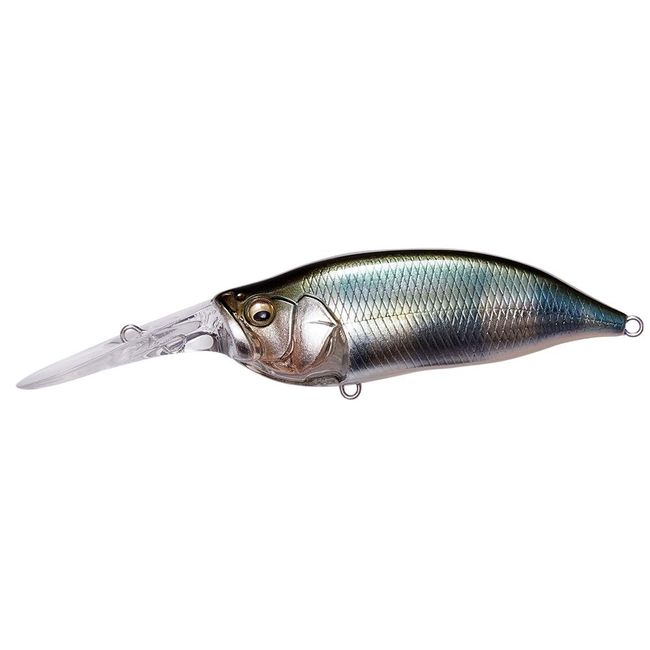 Mega Bath (Megabass) Lure IXI Shad (aibaiai Shad) Type – 3 Japanese Silver Lotus