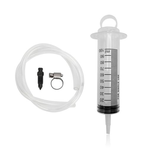 povtii Hydraulic Disc Brake Bleeding Tool, 100ML Syringe Hydraulic Disc Clutch Bleeding Kit Repair Tools, Universal Motorcycle Scooter Oil Fluid Extractor, Motorcycle Accessories