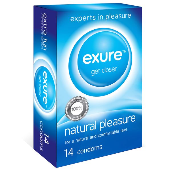 14pk Natural Pleasure Condoms | Ultra Thin Condoms for Men | Condom for Safer Sex & Contraception | Condoms Big Box | Condoms Thin | Comdoms | Comdom | Confoms | Condims | Extra Thin Condoms for Men