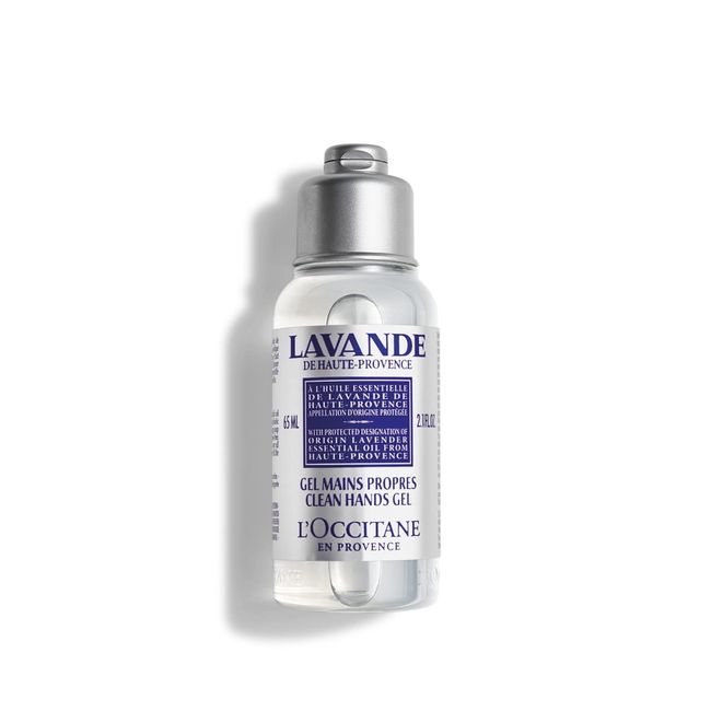 L'Occitane Lavender Clean Hand Gel, 2.4 fl oz (65 ml)