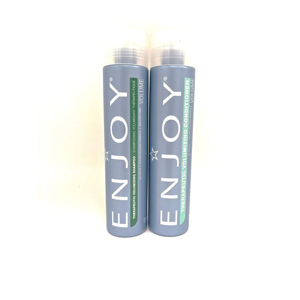 Enjoy Therapeutic Volumizing Shampoo and Conditioner 10.1 oz Duo Set