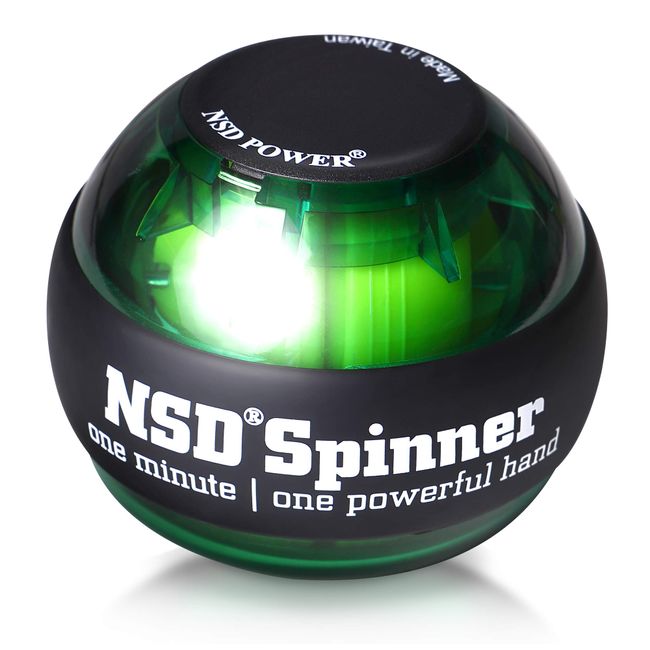 NSD Spinner PB-688 Arm Strength Training Equipment, String Type, Japanese Authorized Dealer Product, Forearm, Muscle Training, Arm Strength, Grip Strength, Polycarbonate (Green)