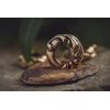 Windalf Viking Beard Jewellery Bead 3 mm Vikings Hair Ring Vintage Bronze, 1 pc. (pack of 1), Bronze