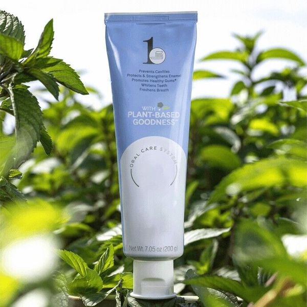 Oral Care System Vegan Plant-Based Toothpaste Mint Flavor