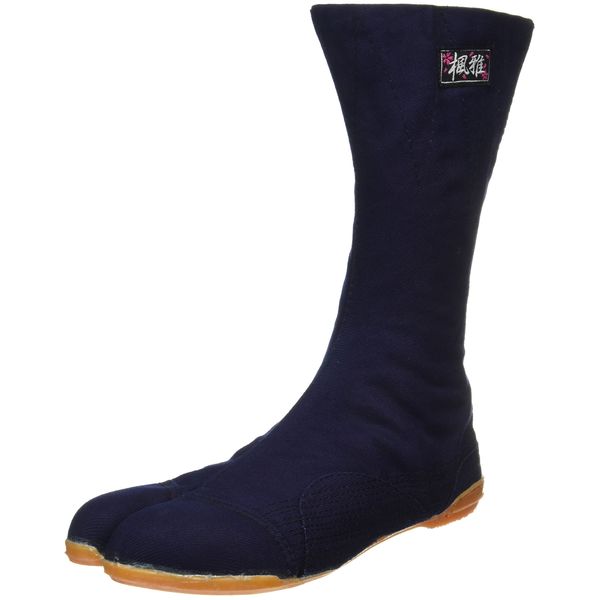 Works O'Homme 150-8 Men's Sew Underground Tabi Socks, Resin Toe Core, Pack of 8, navy