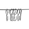 Croydex AD107041 Wireline Shower Curtain Rod Maximum Length 3000mm Chrome