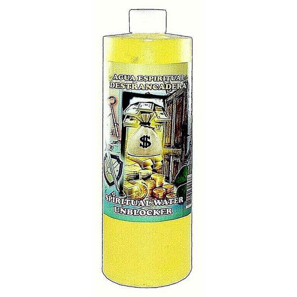 MISTIC 3 BOTTLES UNBLOCKER WATER- DESTRANCADERA AGUA ESPIRITUAL 16OZ-WICCA-MAGICK-PAGAN