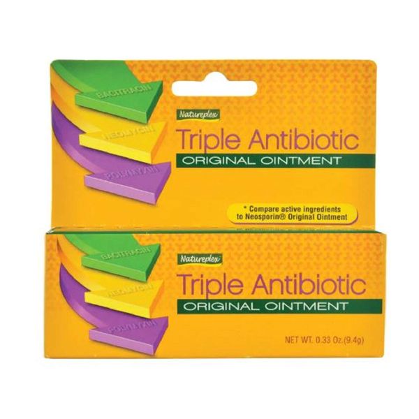 Natureplex Triple Antibiotic Original Ointment 0.33 Ounce Tube 3 Pack