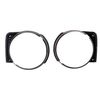 Headlamp Bezel Grill End Headlight Surround Pair Compatible with Golf MK1 by RNR Spares