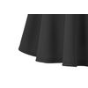 Urban CoCo Women's Basic Versatile Stretchy Flared Casual Midi Skater Skirt (X-Large, Black)