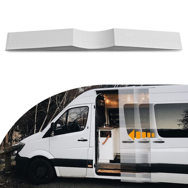 Samman Door Stop Kit, Aluminum Midway Stop for Van Conversions Compatible with Sprinter, Transit, ProMaster