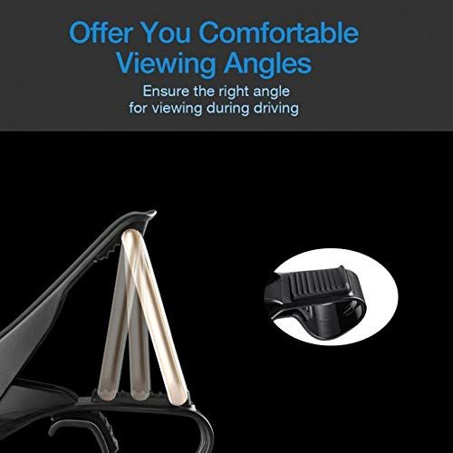 Non-Slip Car Dash Mount Phone Holder Cradle Dock [Strong Grip] [Black] Compatible with Motorola Moto G7 - Motorola Moto G7 Play - Motorola Moto G7 Power - Motorola Moto X