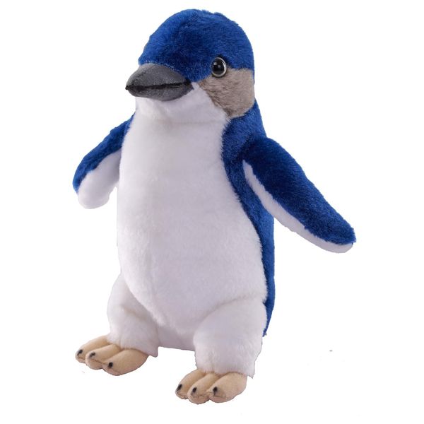 Wild Republic Cuddlekins Mini, Fairy Penguin, Stuffed Animal, 8 inches, Gift for Kids, Plush Toy, Fill is Spun Recycled Water Bottles