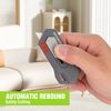 WORKPRO Safe Ceramic Box Cutter Small 2PC-GRAY with Extra Blades Quick Change