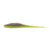 ZECK - Fishing lures, artificial baits, rubber fish - BA Shaky Stick | 8 cm - Purple Chartreuse | 9 pieces