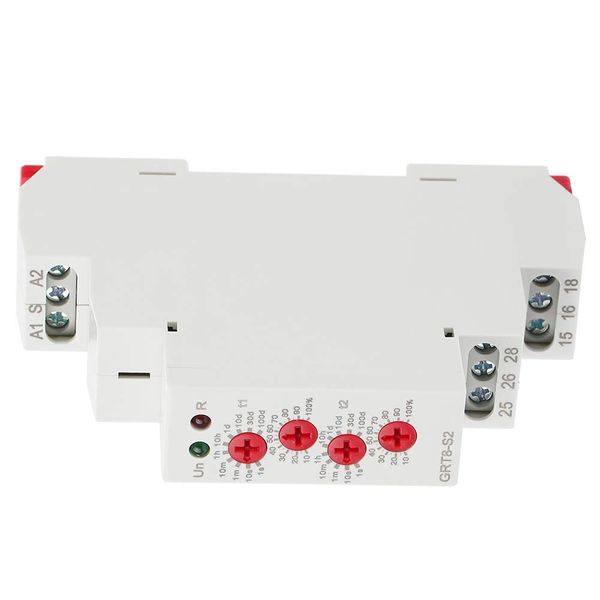 GRT8-S2 ON/OFF Repeat Cycle Timer Relay DIN Rail Asymmetric Cycle Timer, Relay
