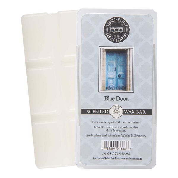 Bridgewater Wax Bar blau Tür, weiß