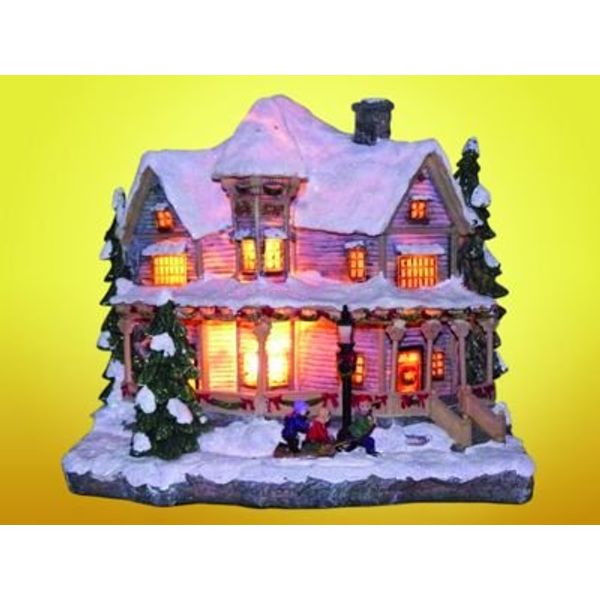 Licht02 Decorative Country House Villa Illuminated