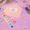 AhfuLife Easter Stickers Roll, 2000pcs Easter Bunny Rabbit Eggs Pattern Stickers, Easter Theme Self-Adhesive Labels for Easter Party Kids Gift Cards Envelopes Decorations (Easter Stickers)