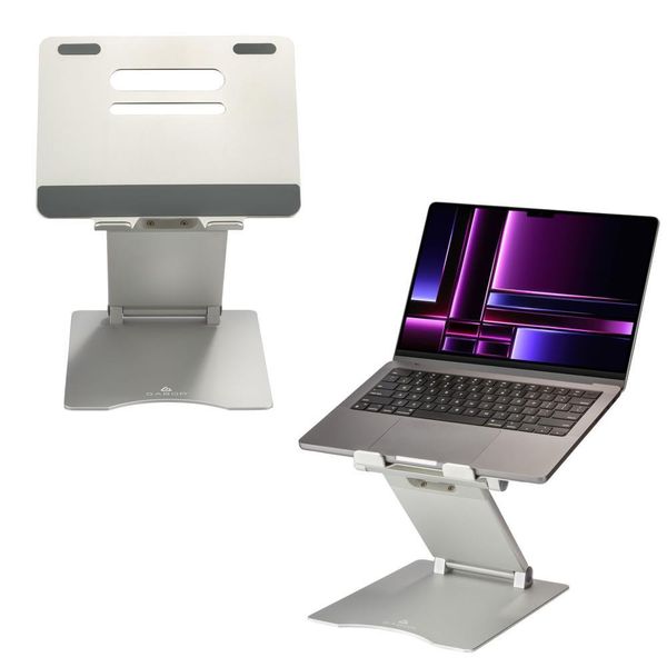 Adjustable Foldable Laptop Stand, Laptop Riser, Ergonomic Notebook Holder Desk