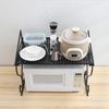 Kitchen Microwave Oven Rack Shelf Over the Countertop Stand Kitchen Organizer