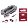 Door Hinge Mortise Jig Kit Router Template Strike Latch Frame Install Tool Set