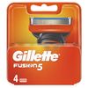 Gillette Fusion Klingen - 4 Stück -Packaging May Vary