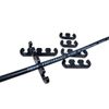 Ton's Performance 7mm / 8mm Spark Plug Wires Separator Divider Kit Wire Looms TONS-WS (Black- Plastic)