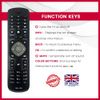 Replacement Philips Remote Control For Full HD Ultra-Slim LED TV 32PFT5603/05