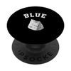 Blue cheese funny college team logo PopSockets Swappable PopGrip