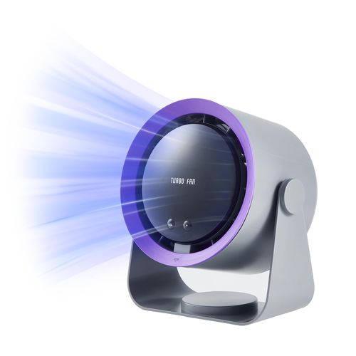CATY&KITTEN Portable Table Fan, Bedside Fans for Cooling and Sleep, compact design for Bedroom, Living Room, Kitchen, Dining Room, 5400mAh Rechargeable with longer runtime