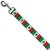 Buckle-Down Pet Leash - Mexico Flags - 6 Feet Long - 1" Wide