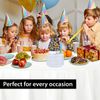 9 Inch Clear Plastic Dinner Plates 50 Count Disposable Elegant Tableware Set