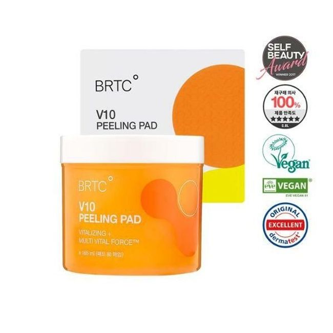 BRTC V10 Vitamin Peeling Pads 80 sheets (Essence Renewal)