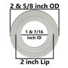 NuFlush Replacement for Kohler 1131496 Flush Valve Seal Kit (3 pack)