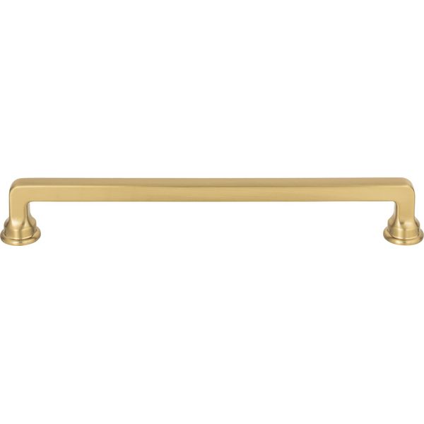 Atlas Homewares A105-WB Oskar Pull, Warm Brass