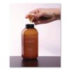 Soap₂o 16.9oz Recycled Plastic Hand Soap Bottle, Brown, Empty Reuseable Refillable, Foaming Hand Soap Container