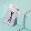 Azeeda 15cm 'Golf Lady' Satin Drawstring Bag/Pouch (SB00089785)