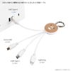 Gourmandies Rilakkuma Multi Charging Cable Chairoikoguma GRC-338D
