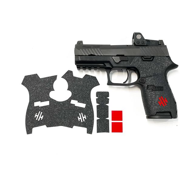 HANDLEITGRIPS Textured Rubber Gun Grip for SIG SAUER P320  Medium Compact