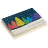 Hallmark Boxed Christmas, Rainbow Trees (16 Cards and 17 Envelopes)