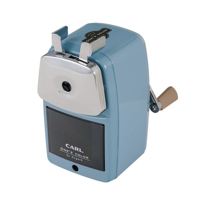 CARL Stationary A5RY3-T Angel 5 Royal 3 Pencil Sharpener, Light Blue