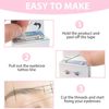 Brow Mapping String - Black Eyebrow Mapping String - Pre Coloured Inked Mapping String for Brows - Brow Mapping Suitable for Makeup & Eyebrow Waxing