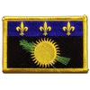 France Guadeloupe Flag Sew-On Badge/Iron-On Patch 8 x 6 cm