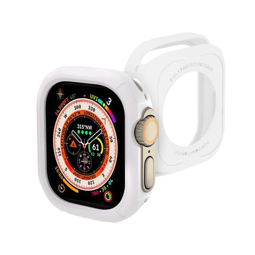 SDOCEBF Case Compatible with Apple Watch Ultra 49mm, Apple Watch Ultra Case Soft TPU All Around Anti-Fall Bumper Protective Case Cover for iWatch Ultra 49mm Accessories