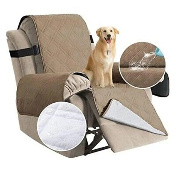 Recliner Cover Waterproof Recliner Chair Cover Non-Slip Fabric~Washable~Pet~Kids