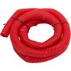 Split Wire Loom Conduit Tubing, 3/4 Inch Diameter, 6 Ft. Long, Black