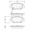 Centric 105.15720 Brake Pad