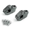 Bruce & Shark Motorcycle ATV Bike Quad 7/8" Handlebar Riser Billet Titanium