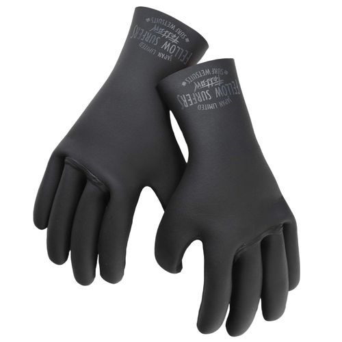 FELLOW Surf Gloves, 0.04 inch (1 mm), Thermal, Brushed, Surfing Wetsuit, Men's, Women's, Japanese Standard, Water Prevention, Heat Storage, Dry Water Repellent, L Size